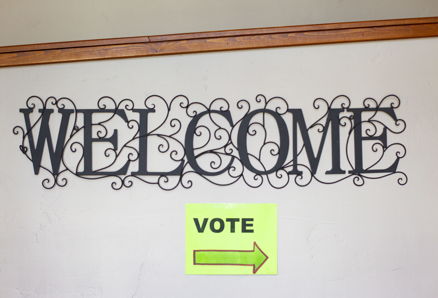 The public casts their vote